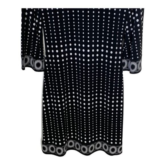 White House Black Market Polka Dot Sheath Dress Size XS - Picture 7 of 10